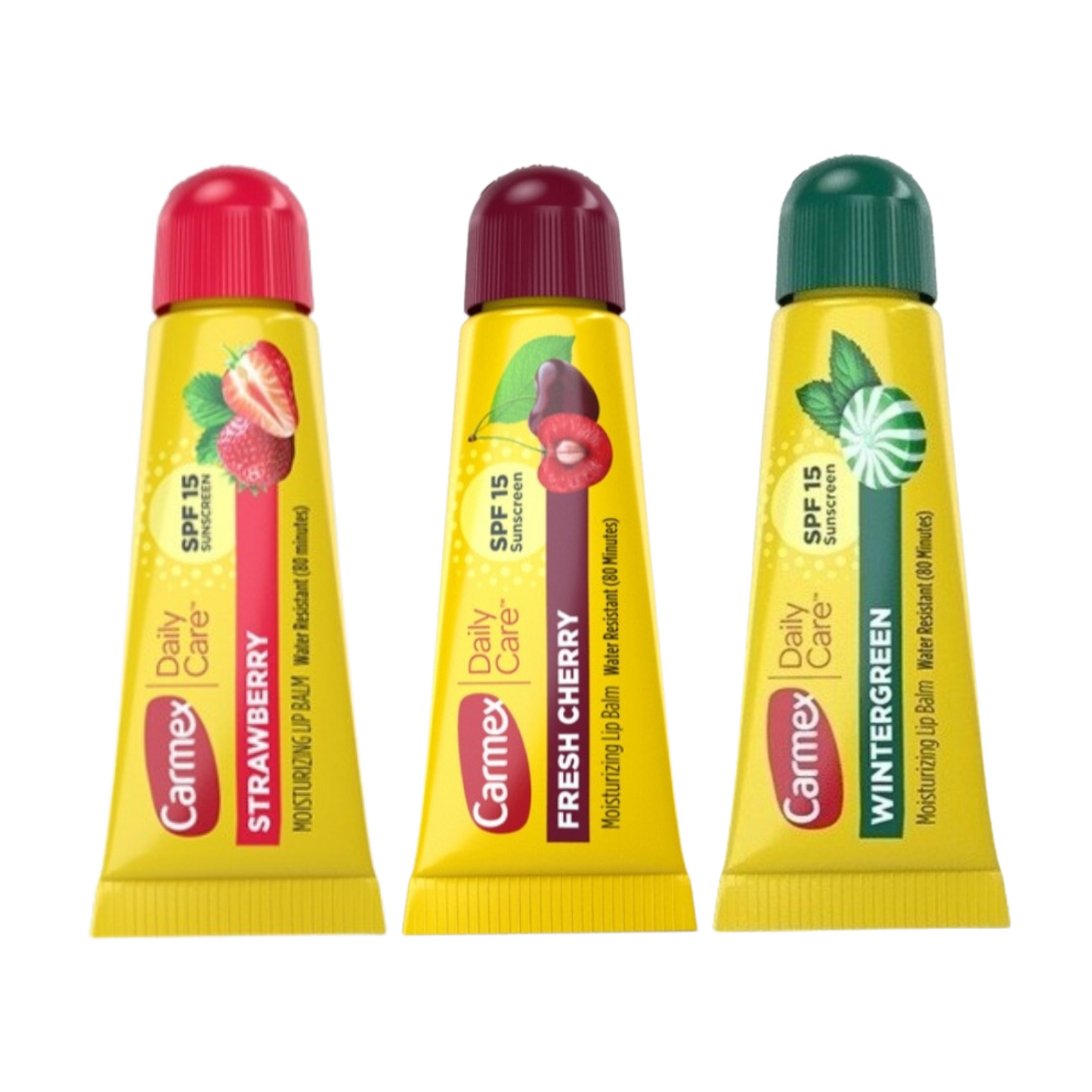 Pack Carmex, bálsamo labial sabores, formato tubo