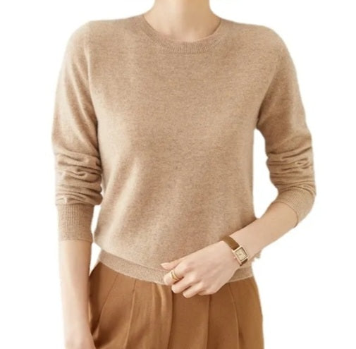 Sweater básico beige