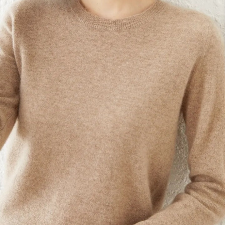 Sweater básico beige