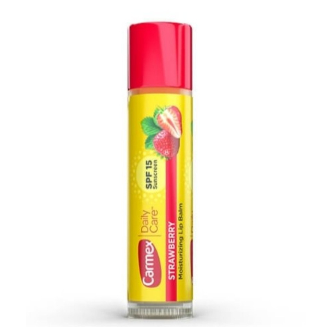 Carmex, bálsamo labial sabor Strawberry, formato stick