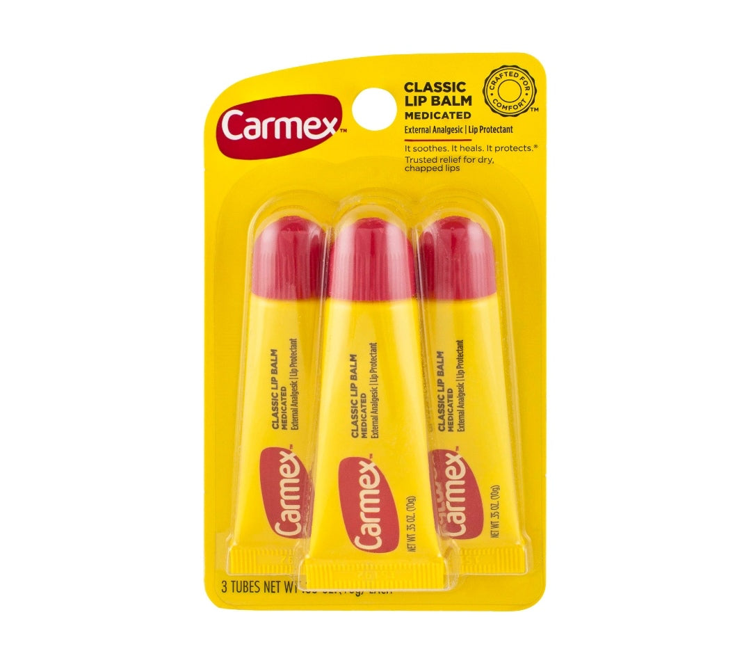 Pack Carmex, bálsamo labial original, formato tubo